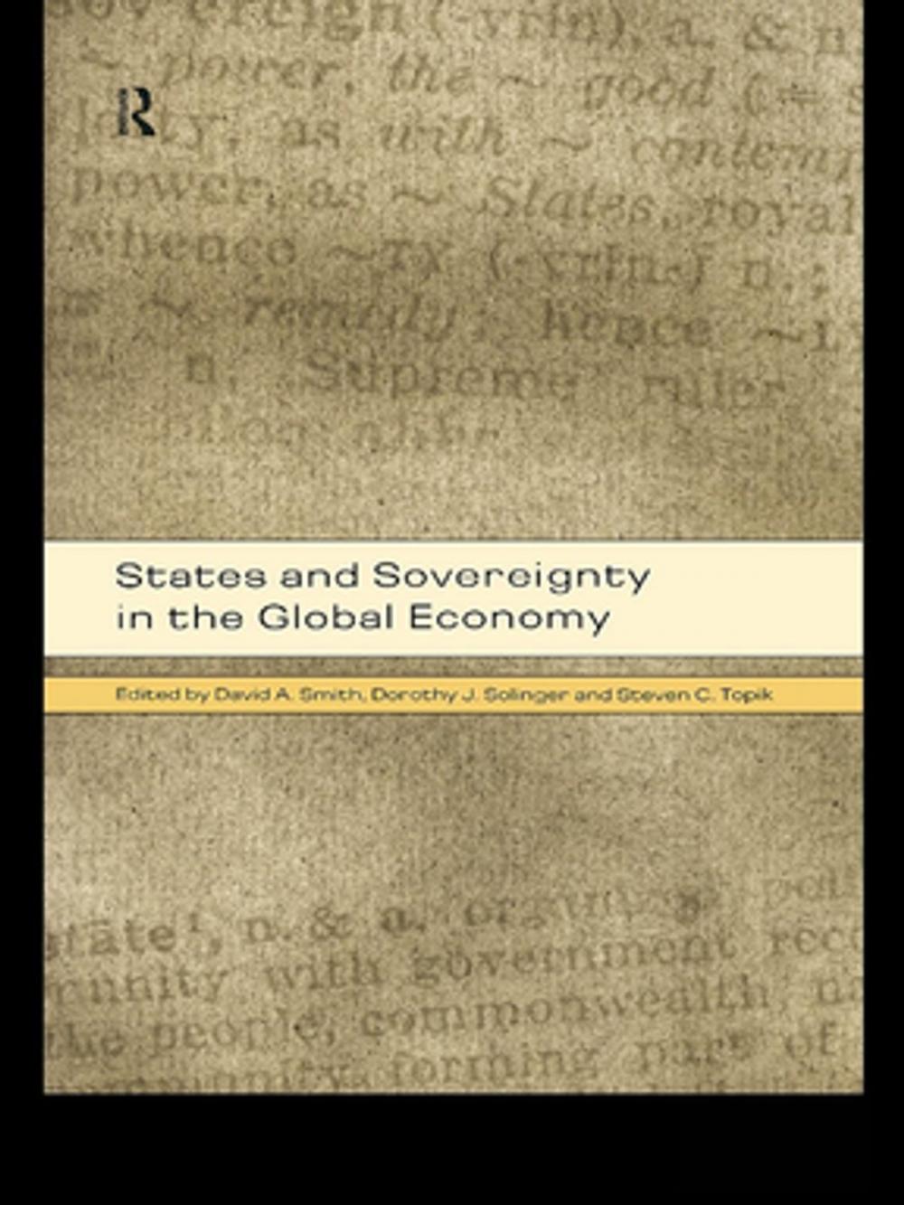 Big bigCover of States and Sovereignty in the Global Economy