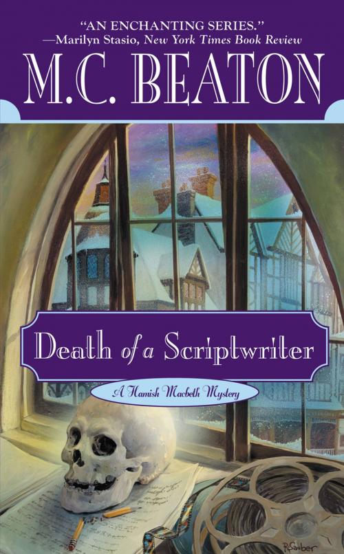 Cover of the book Death of a Scriptwriter by M. C. Beaton, Grand Central Publishing