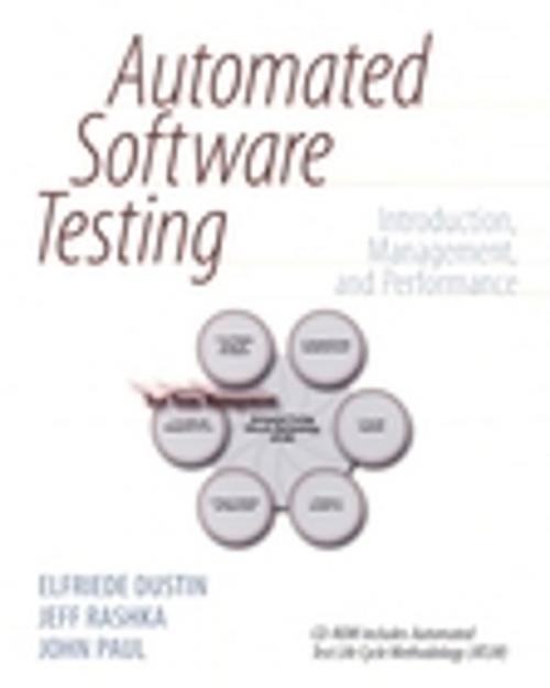 Cover of the book Automated Software Testing by Elfriede Dustin, Jeff Rashka, John Paul, Pearson Education