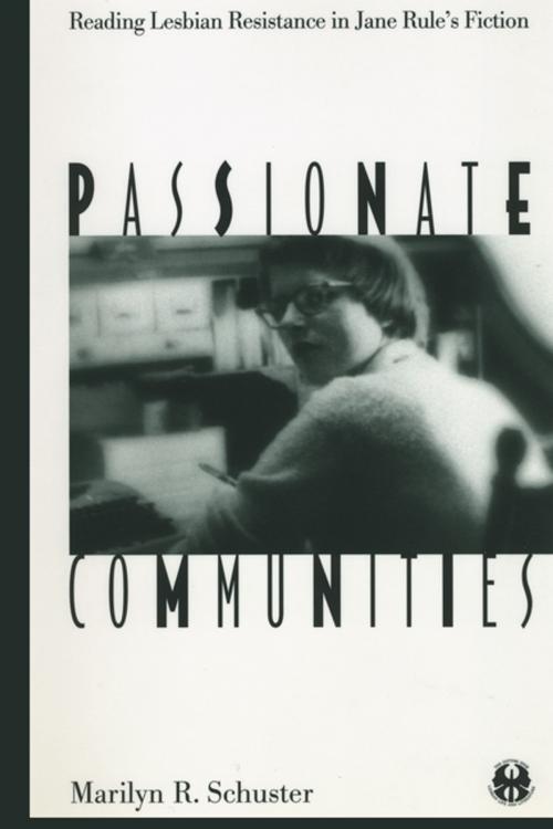 Cover of the book Passionate Communities by Marilyn R. Schuster, NYU Press