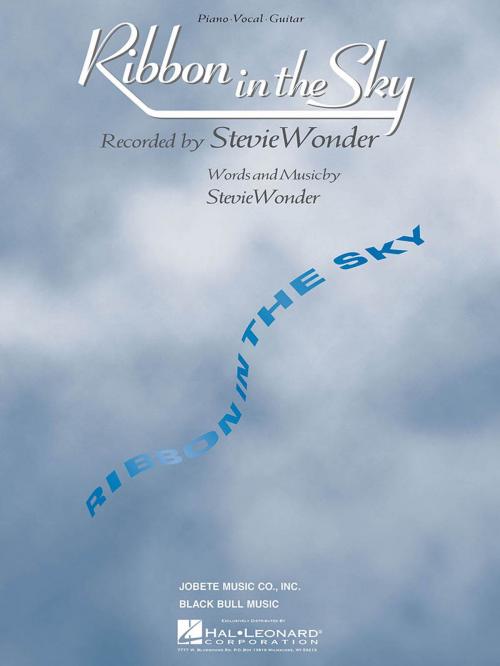 Cover of the book Ribbon in the Sky Sheet Music by Stevie Wonder, Hal Leonard