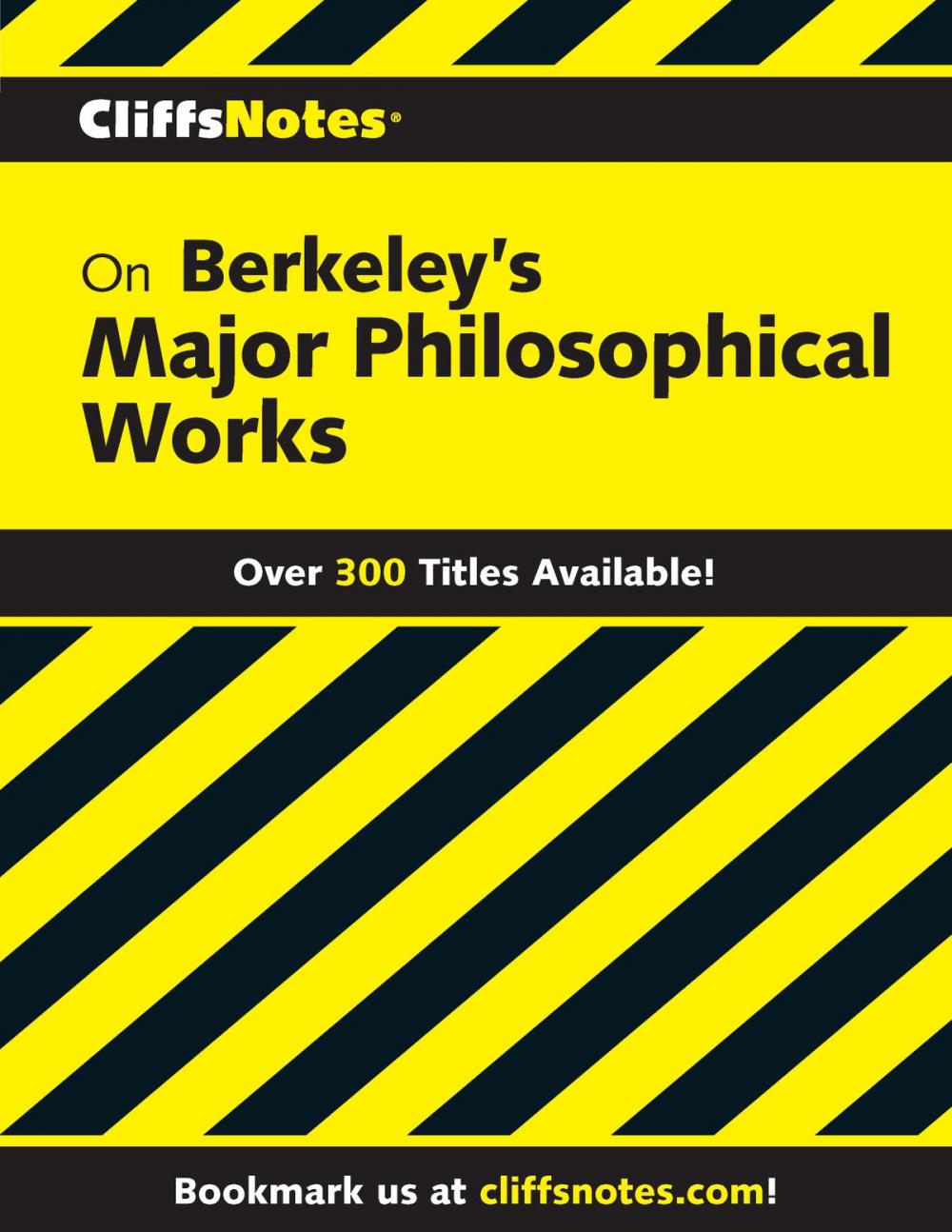Big bigCover of CliffsNotes on Berkeley's Major Philosophical Works