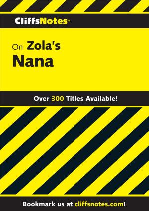Book cover of CliffsNotes on Zola's Nana