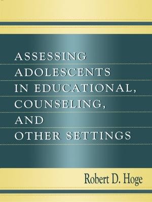 Book cover of Assessing Adolescents in Educational, Counseling, and Other Settings