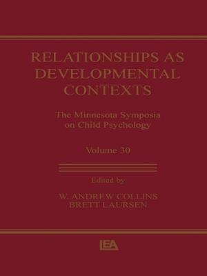 Cover of the book Relationships as Developmental Contexts by Chris Oakley