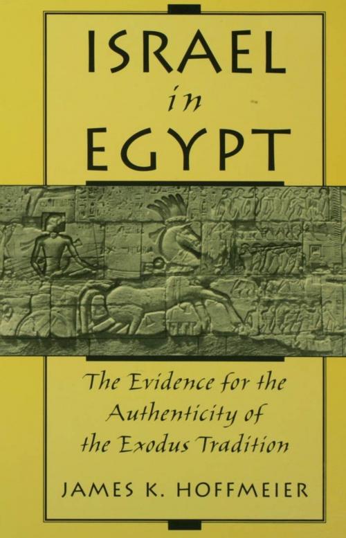 Cover of the book Israel in Egypt by James K. Hoffmeier, Oxford University Press