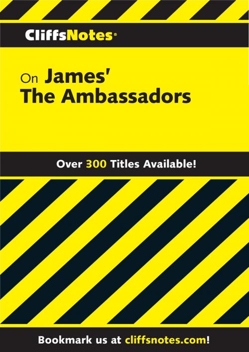 Cover of the book CliffsNotes on James' The Ambassadors by Harvey D. Bea, HMH Books