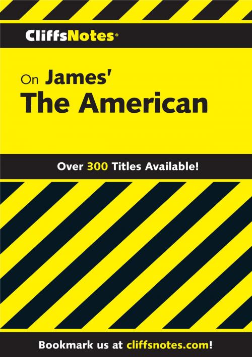 Cover of the book CliffsNotes on James' The American by James L. Roberts, HMH Books