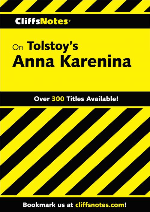 Cover of the book CliffsNotes on Tolstoy's Anna Karenina by Marianne Sturman, HMH Books