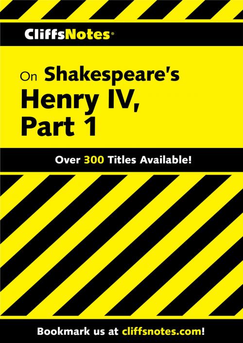 Cover of the book CliffsNotes on Shakespeare's Henry IV, Part 1 by James K Lowers, HMH Books