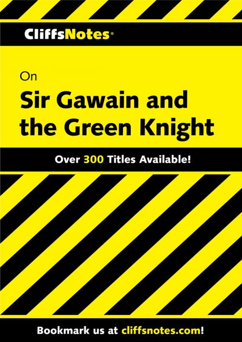 Cover of the book CliffsNotes on Sir Gawain and the Green Knight by John Gardner, HMH Books