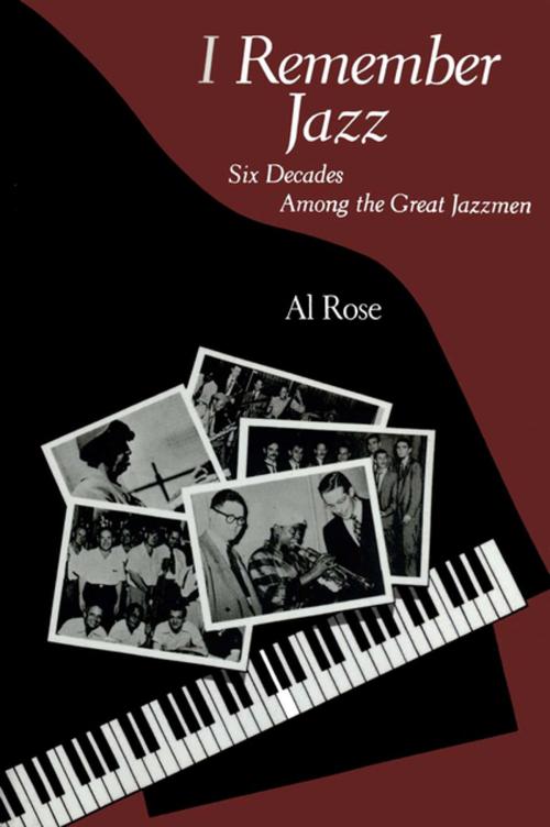 Cover of the book I Remember Jazz by Al Rose, LSU Press