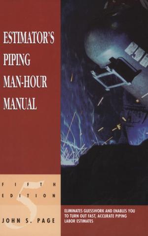 Cover of the book Estimator's Piping Man-Hour Manual by Jiri George Drobny