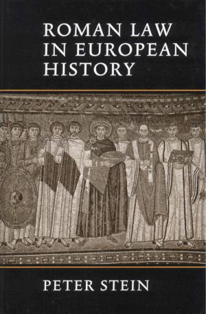 Cover of the book Roman Law in European History by Veljko Vujačić