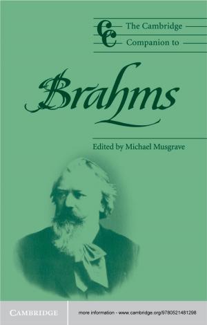 Cover of the book The Cambridge Companion to Brahms by Stefano Inama, Edmund W. Sim