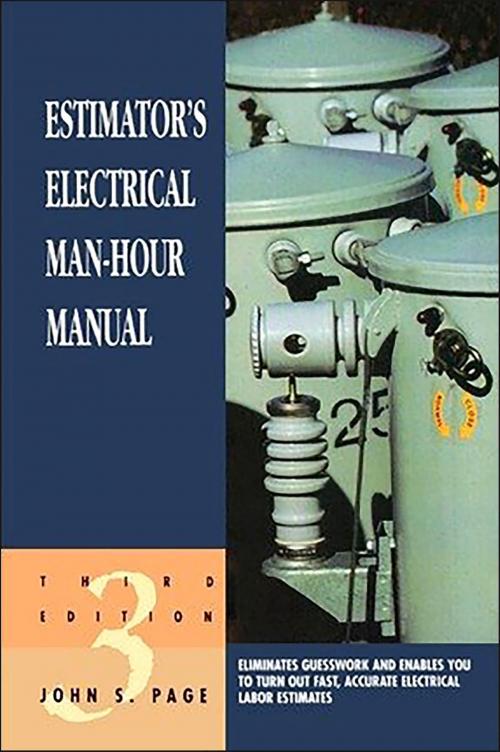 Cover of the book Estimator's Electrical Man-Hour Manual by John S. Page, Elsevier Science