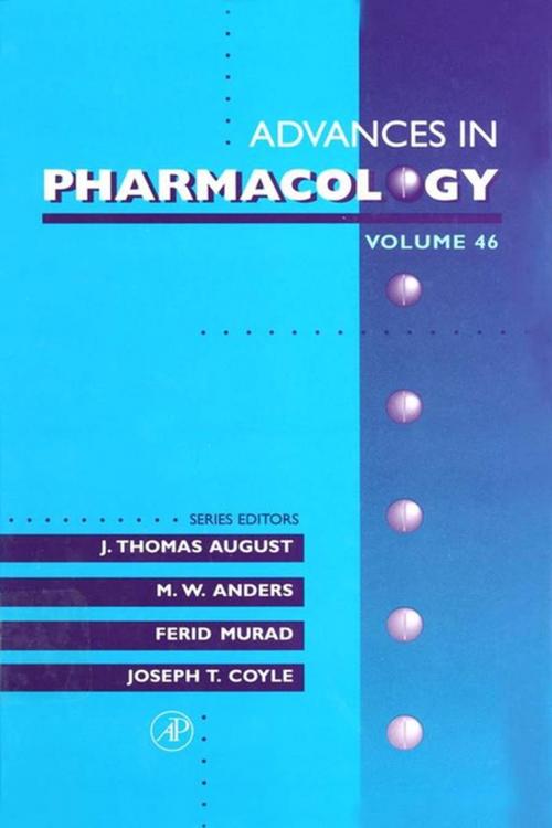 Cover of the book Advances in Pharmacology by J. Thomas August, M. W. Anders, Ferid Murad, Joseph T. Coyle, Elsevier Science