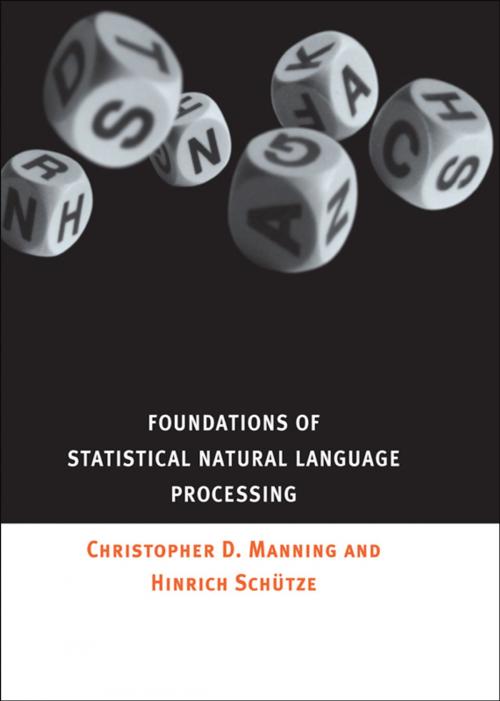 Cover of the book Foundations of Statistical Natural Language Processing by Christopher Manning, Hinrich Schütze, The MIT Press