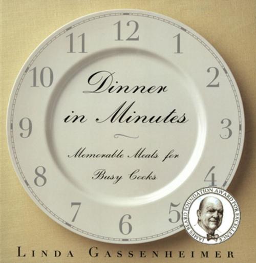 Cover of the book Dinner in Minutes by Linda Gassenheimer, Houghton Mifflin Harcourt