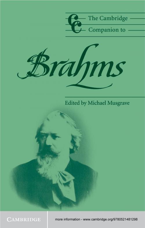 Cover of the book The Cambridge Companion to Brahms by , Cambridge University Press