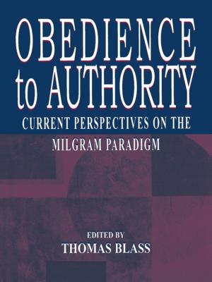Cover of the book Obedience to Authority by Tony McCaffrey