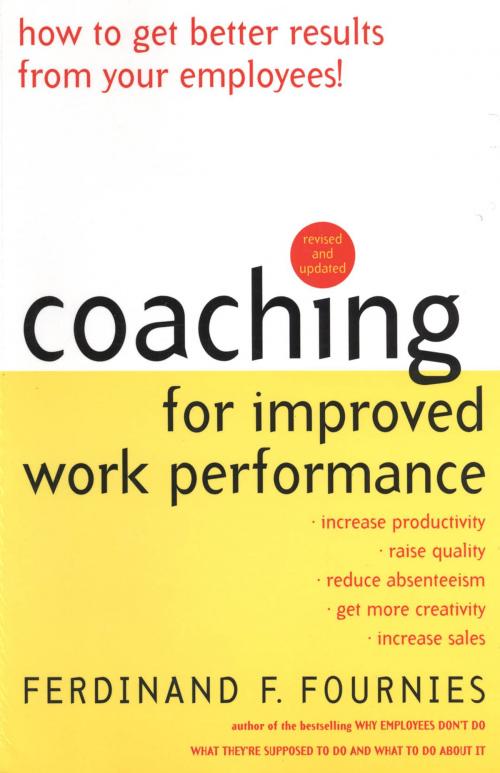 Cover of the book Coaching for Improved Work Performance, Revised Edition by Ferdinand Fournies, McGraw-Hill Education