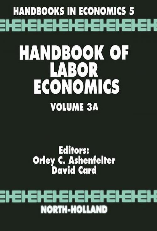 Cover of the book Handbook of Labor Economics by , Elsevier Science