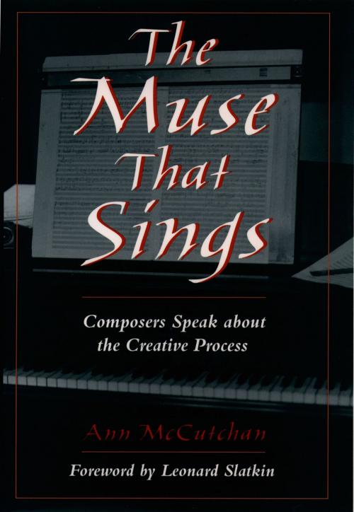Cover of the book The Muse that Sings by Ann McCutchan, Oxford University Press