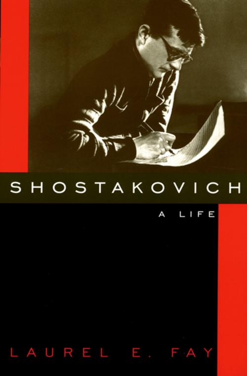 Cover of the book Shostakovich by Laurel Fay, Oxford University Press