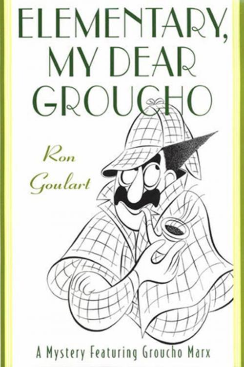 Cover of the book Elementary, My Dear Groucho by Ron Goulart, St. Martin's Press