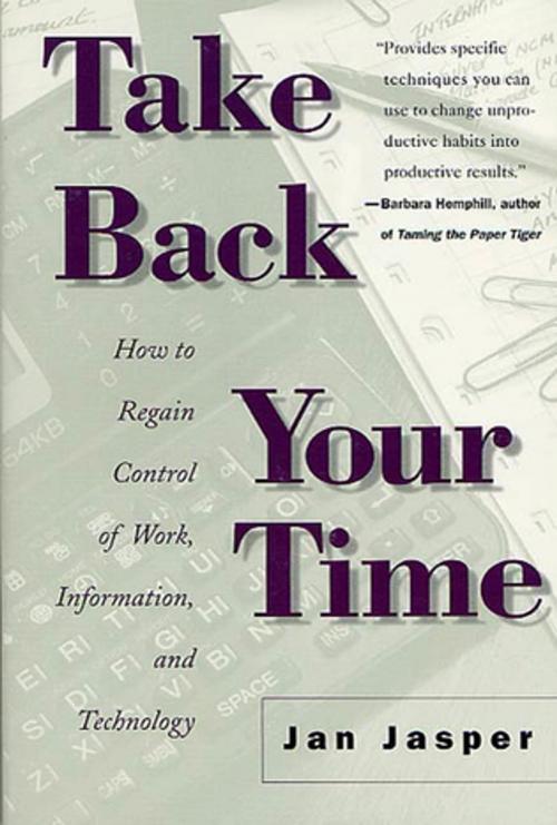 Cover of the book Take Back Your Time by Jan Jasper, St. Martin's Press
