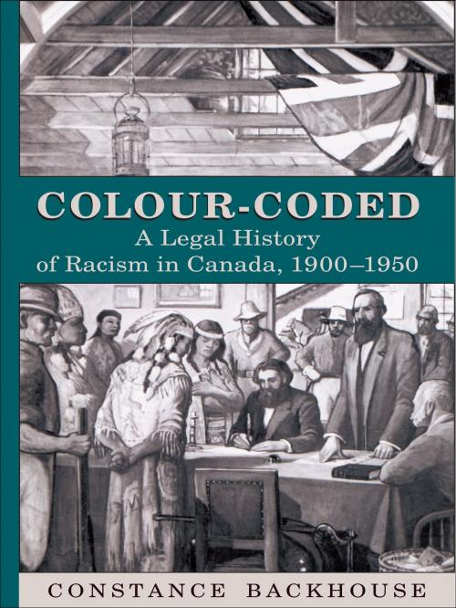 Cover of the book Colour-Coded by Constance Backhouse, University of Toronto Press, Scholarly Publishing Division