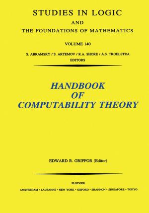 Cover of Handbook of Computability Theory