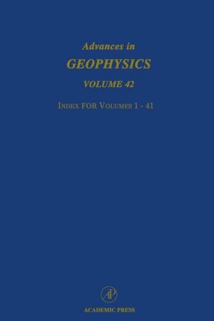 Cover of the book Advances in Geophysics by E. Shashi Menon