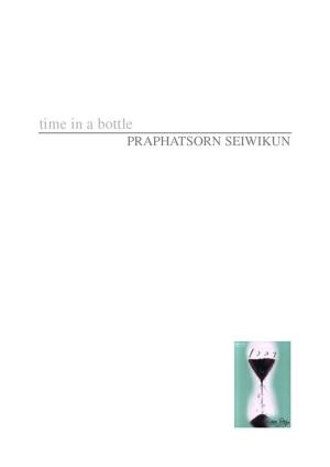 Cover of the book Time in a bottle by Wiwat Lertwiwatwongsa