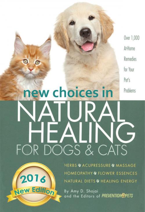 Cover of the book New Choices in Natural Healing for Dogs & Cats by Amy Shojai, Furry Muse Publishing