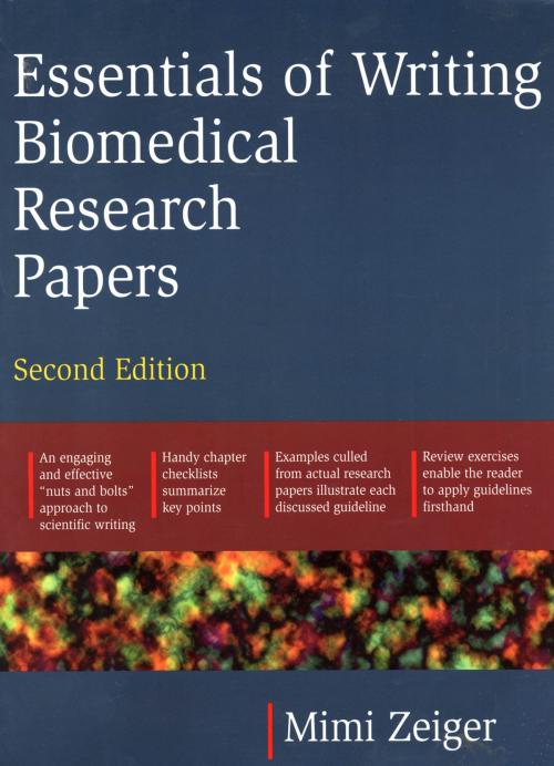 Cover of the book Essentials of Writing Biomedical Research Papers. Second Edition by Mimi Zeiger, McGraw-Hill Education
