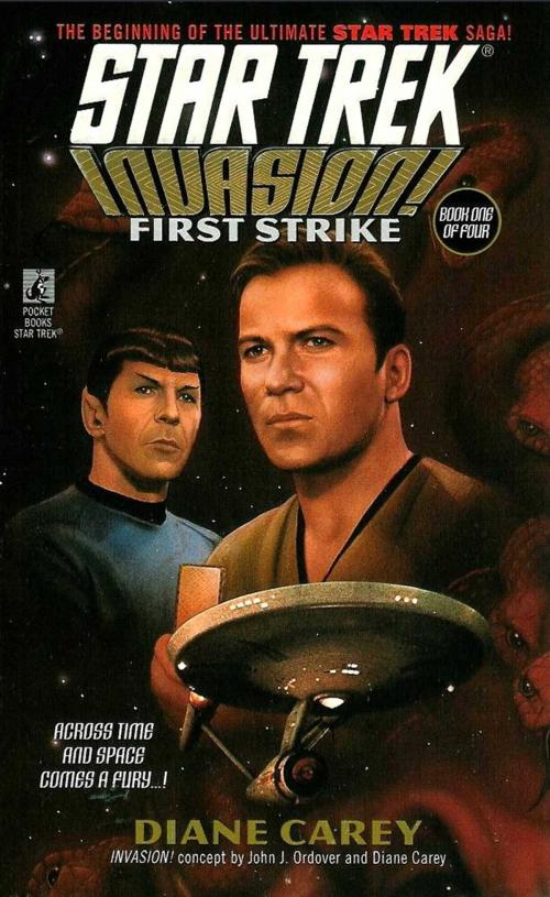Cover of the book First Strike by Shlomo Nakdimon, Pocket Books/Star Trek