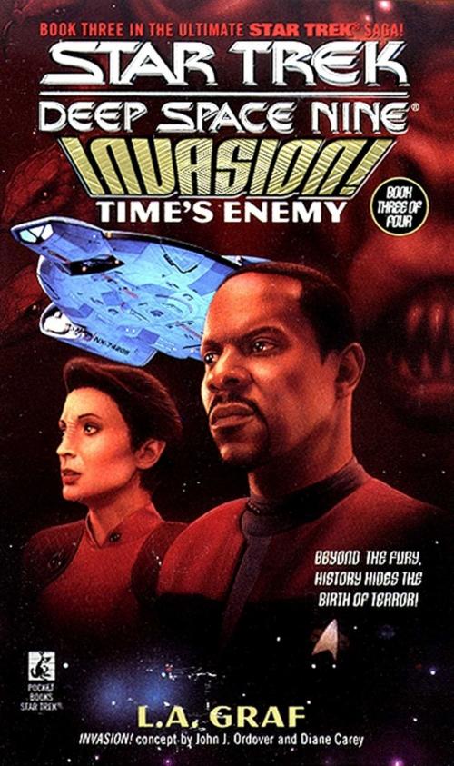 Cover of the book Time's Enemy by L.A. Graf, Pocket Books/Star Trek