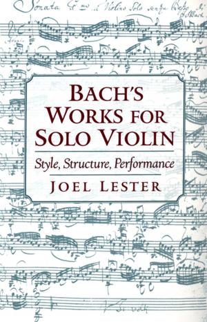 Cover of the book Bach's Works for Solo Violin by Lester M. Salamon