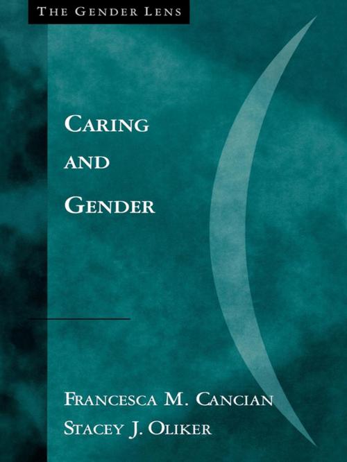 Cover of the book Caring and Gender by Francesca M. Cancian, Stacey J. Oliker, AltaMira Press