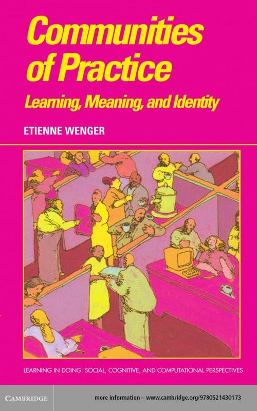 Cover of the book Communities of Practice by Etienne Wenger, Cambridge University Press