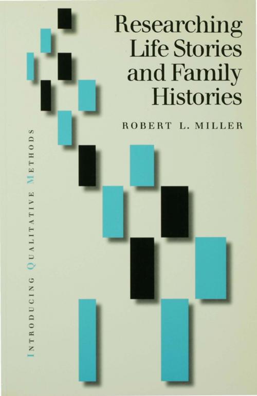 Cover of the book Researching Life Stories and Family Histories by Dr Robert Lee Miller, SAGE Publications