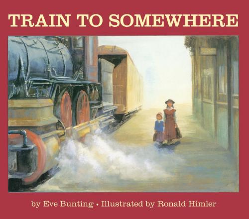 Cover of the book Train to Somewhere by Eve Bunting, HMH Books