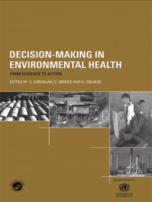 Cover of the book Decision-Making in Environmental Health by D. Briggs, C. Corvalan, G. Zielhuis, CRC Press