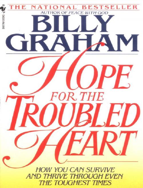 Cover of the book Hope for the Troubled Heart by Billy Graham, Thomas Nelson