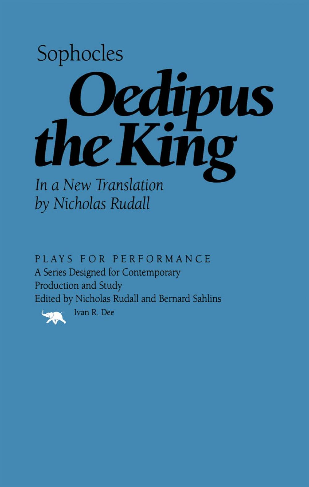 Big bigCover of Oedipus the King