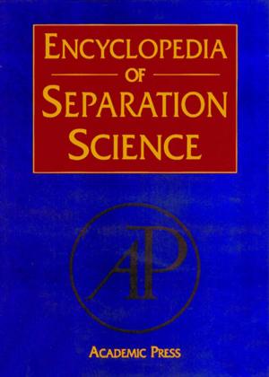 Cover of the book Encyclopedia of Separation Science by Robert RH Anholt, Trudy F. C. Mackay