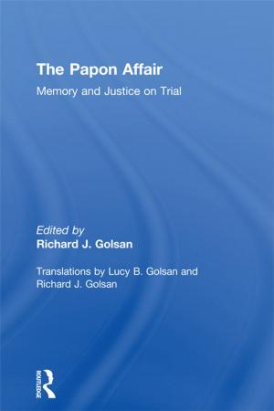 Cover of the book The Papon Affair by Richard A. Bauman