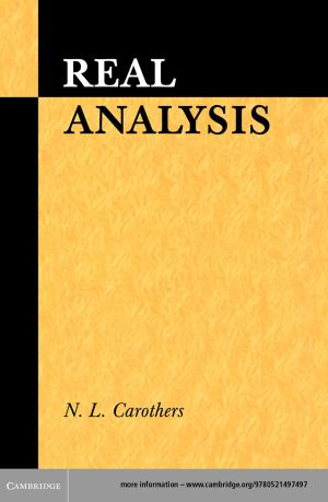 Cover of the book Real Analysis by 